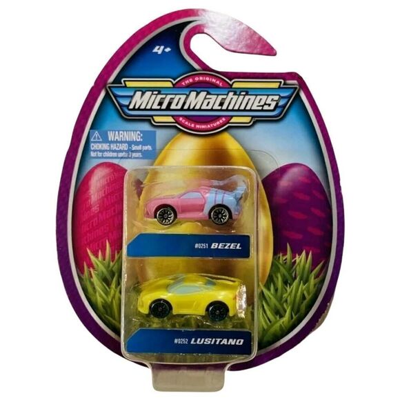 Hasbro Micro Machines 2021 The Original Scale Miniatures Holiday Easter EGG Cars - Picture 4 of 5